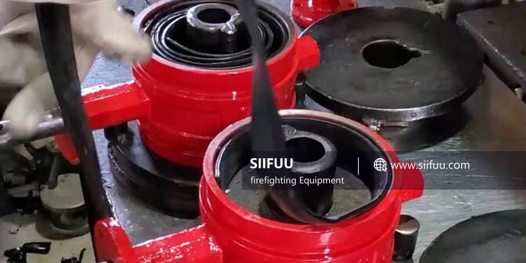 Butterfly Valve Rubber Encapsulating Site Shooting