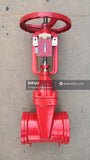 OS&Y Gate Valve With Tamper Switch, Groove Connection, 2" to 12"