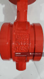 Grooved Butterfly Valve, Hand Lever, 2" to 8"