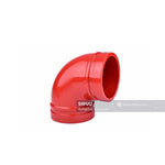 90° Elbow S/R, Grooved Fittings