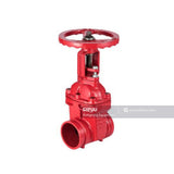 OS&Y Gate Valve, Groove Connection, 2" to 12"