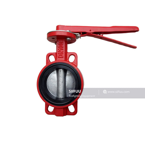 Wafer Butterfly Valve, Lever Operating, 2" to 8"