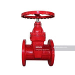 Non-Rising Stem Gate Valve Flange Connection 1-1/2 To 24 Valve-Pipe