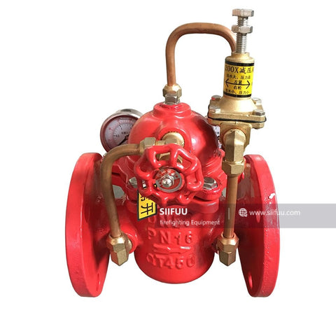 Pressure Reducing Valve Flange Connection 2.5 To 8 Valve-Pipe