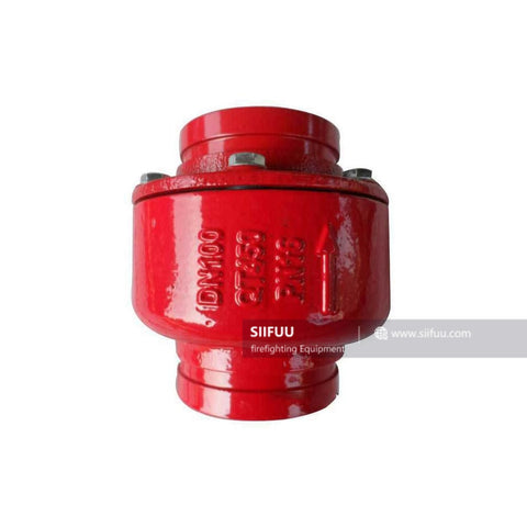 Silent Check Valve Groove Connection 2.5 To 8 Valve-Pipe