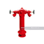 Two Way Pillar Fire Hydrant Bs750